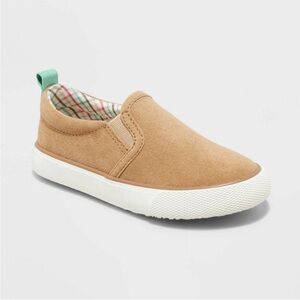Cat & Jack Brown Slip-On Kids Sneakers